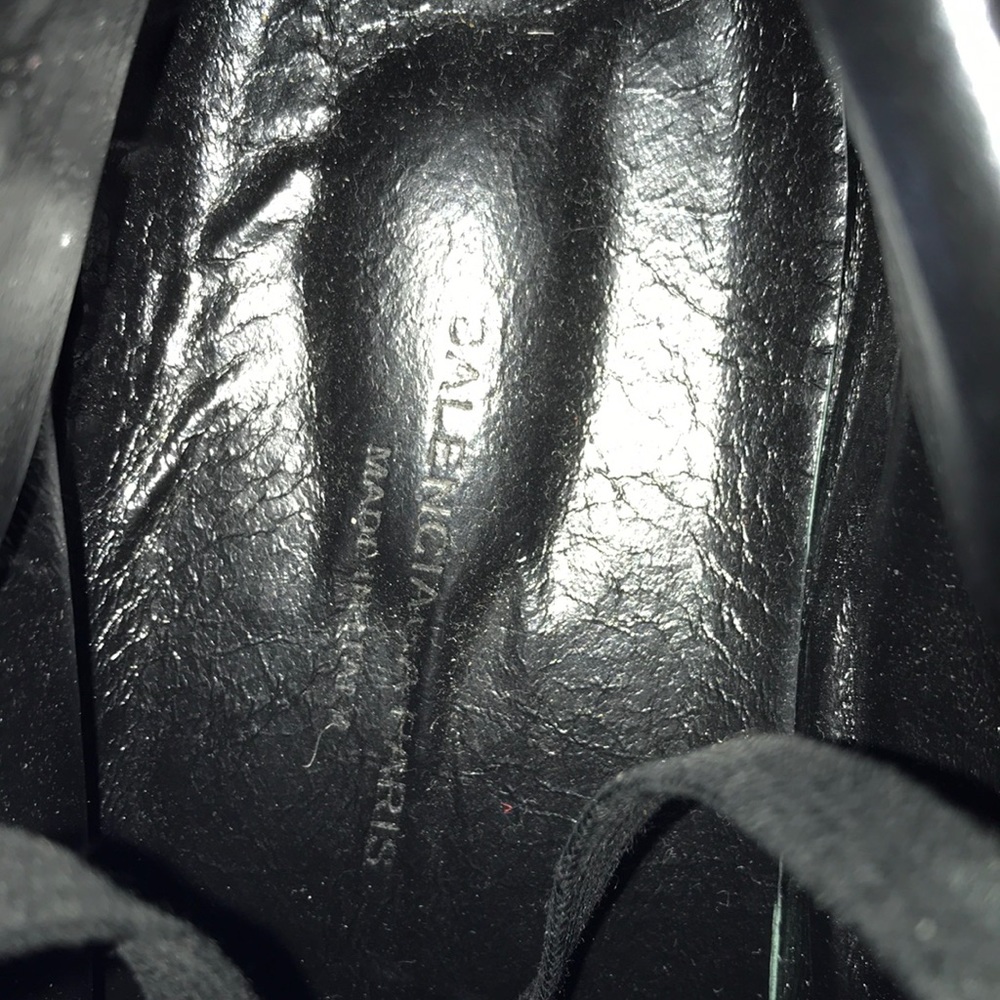 AUTHENTIC*Balenciaga Red Sneakers Like New Cond. - Picture 5 of 7